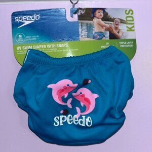 Speedo UV Swim Diaper With Snaps
